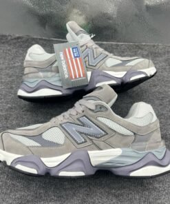 New Balance 9060 – Mushroom / Raincloud Suede & Mesh Sneakers