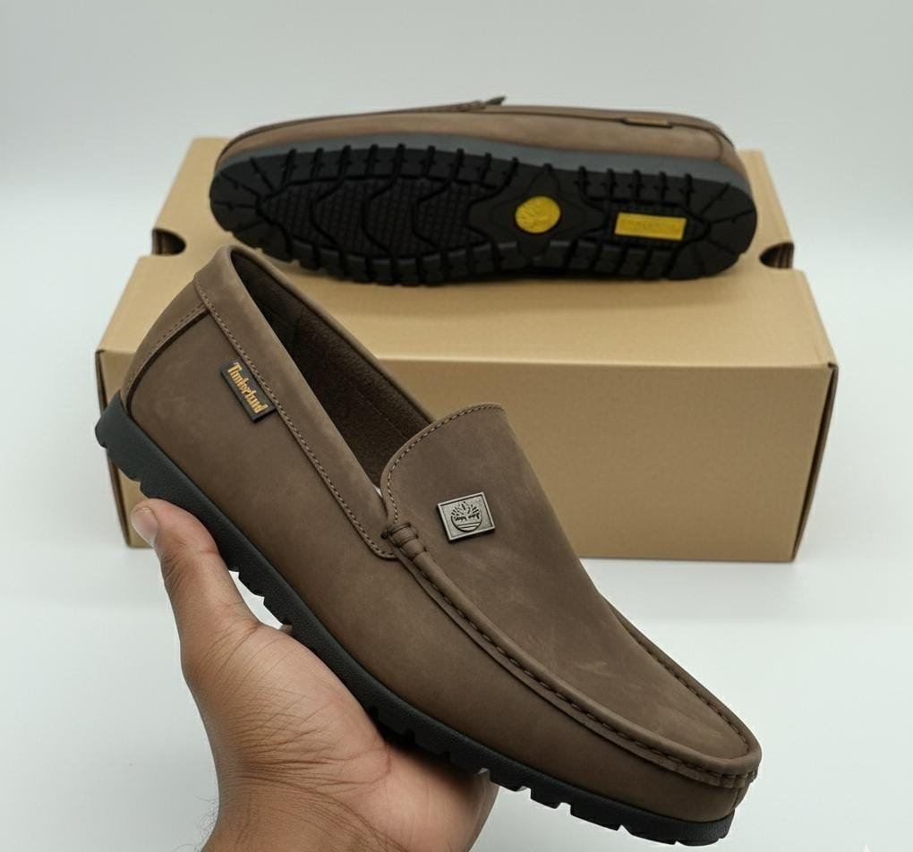 Timberland Brown Suede Loafers β Soft Luxury Meets Everyday Comfort ππ€