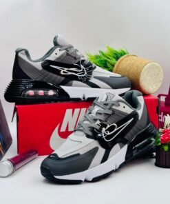 Nike Air Max Flywire – Grey/Black Men’s Performance Sneaker 👟⚡