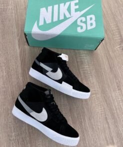 Nike SB Zoom Blazer Mid Premium – Mosaic Pack Black/Wolf Grey 🎨👟